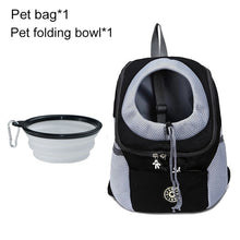 Load image into Gallery viewer, Pet Travel Carrier Backpack Bag