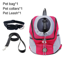 Load image into Gallery viewer, Pet Travel Carrier Backpack Bag