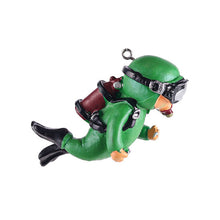 Load image into Gallery viewer, Resin Frogman Aquarium Ornament