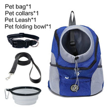 Load image into Gallery viewer, Pet Travel Carrier Backpack Bag