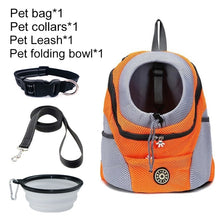 Load image into Gallery viewer, Pet Travel Carrier Backpack Bag