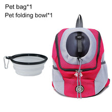 Load image into Gallery viewer, Pet Travel Carrier Backpack Bag