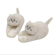 Load image into Gallery viewer, Cuddly Cat Slippers