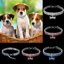Load image into Gallery viewer, Rhinestone Pet Collar