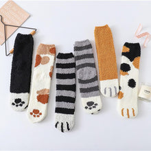 Load image into Gallery viewer, Cat Paw Print Socks