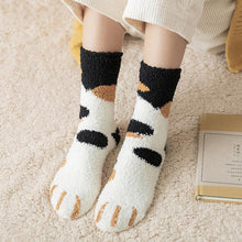 Load image into Gallery viewer, Cat Paw Print Socks