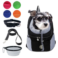 Load image into Gallery viewer, Pet Travel Carrier Backpack Bag
