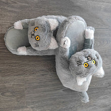 Load image into Gallery viewer, Cuddly Cat Slippers