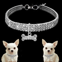 Load image into Gallery viewer, Rhinestone Pet Collar